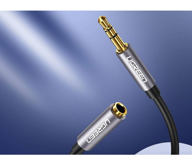 UGREEN AV118 Przedłużacz audio AUX jack 35 mm 2m czarny - 1501464 - zdjęcie 5